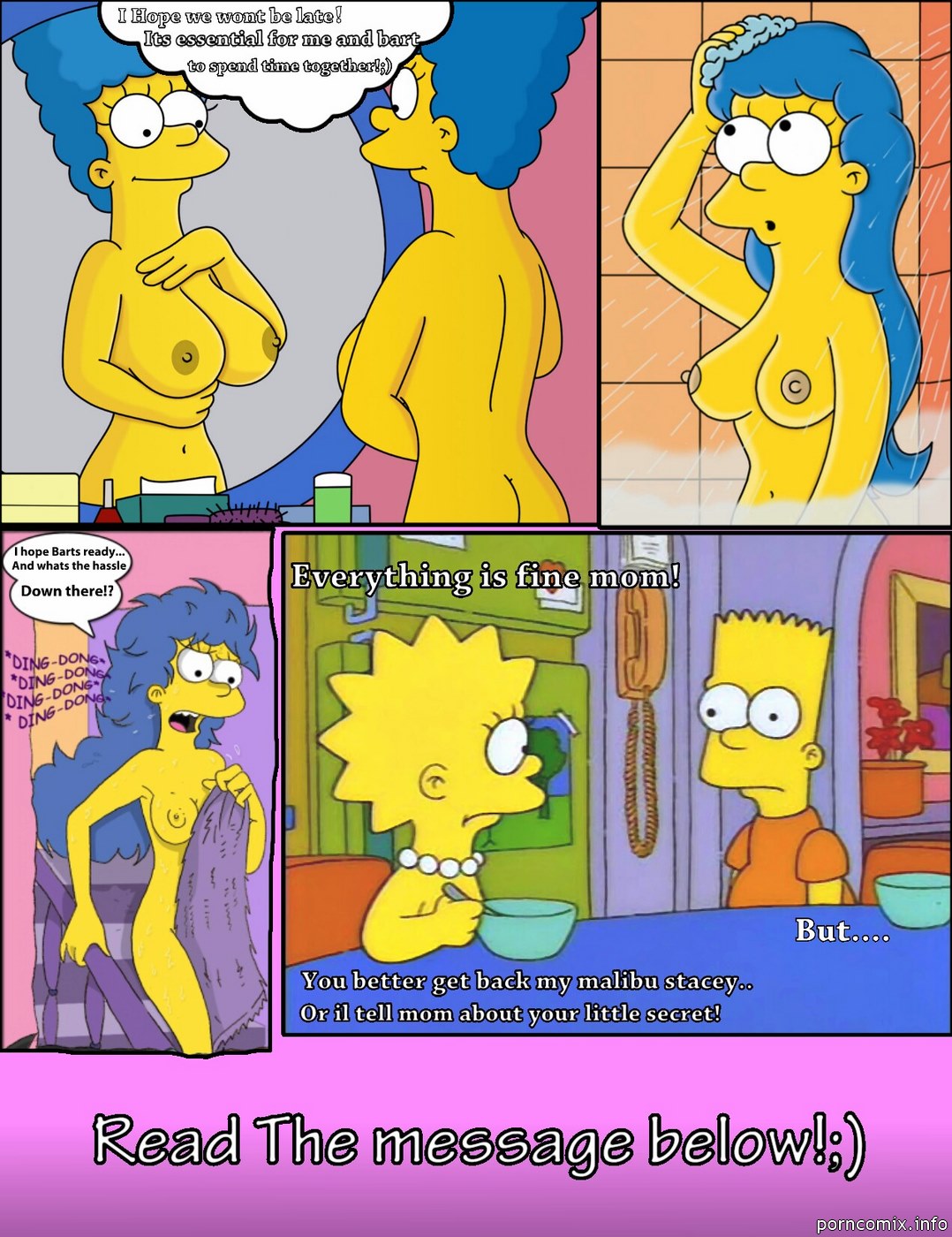 Porn Comics - The Simpsons- Hot Days porn comics 8 muses