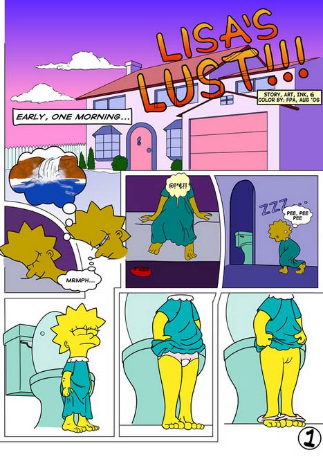 Porn Comics - Simpsons- Lisa’s Lust porn comics 8 muses