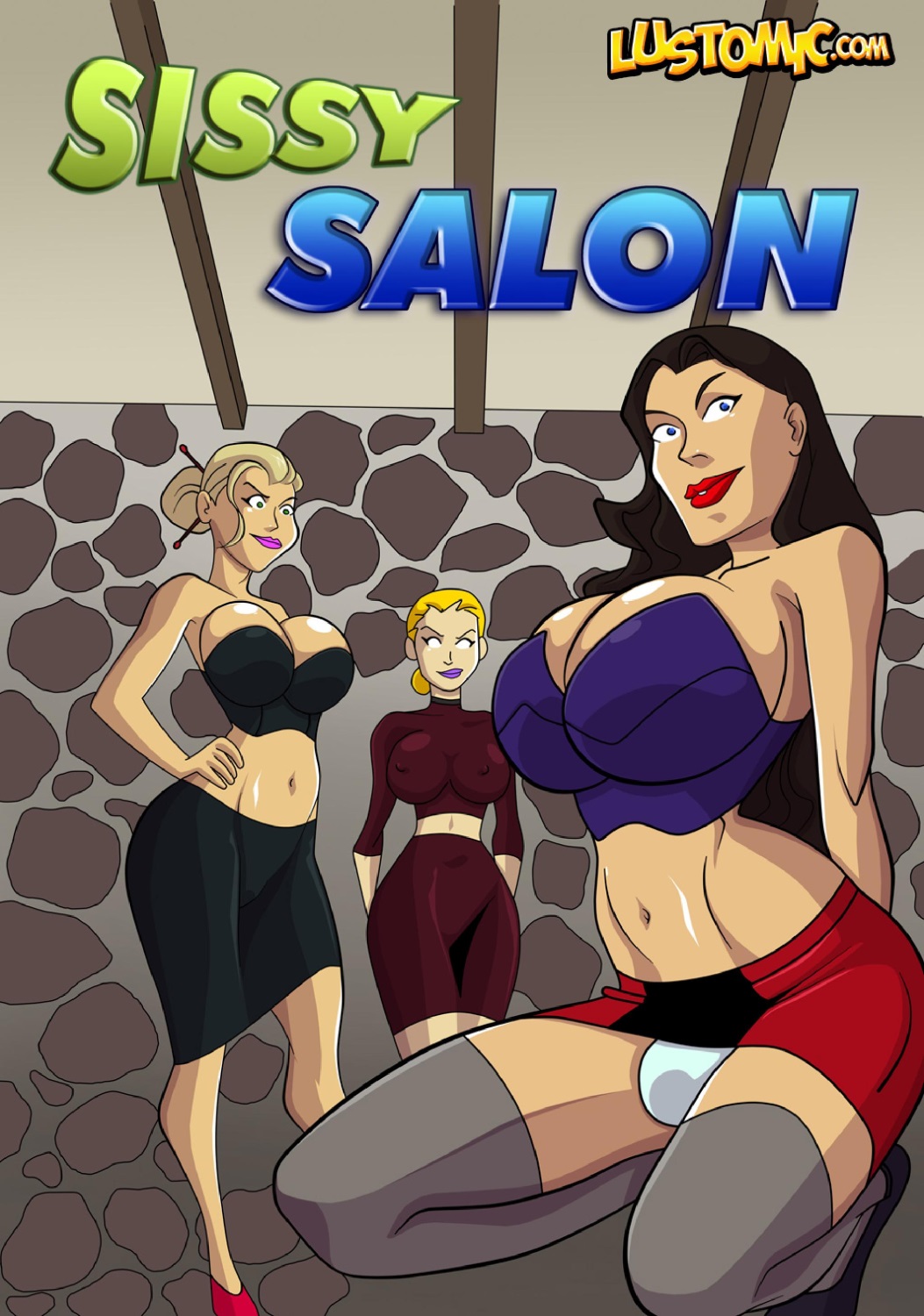 Porn Comics - Sissy Salon (Renato)- Lustomic porn comics 8 muses