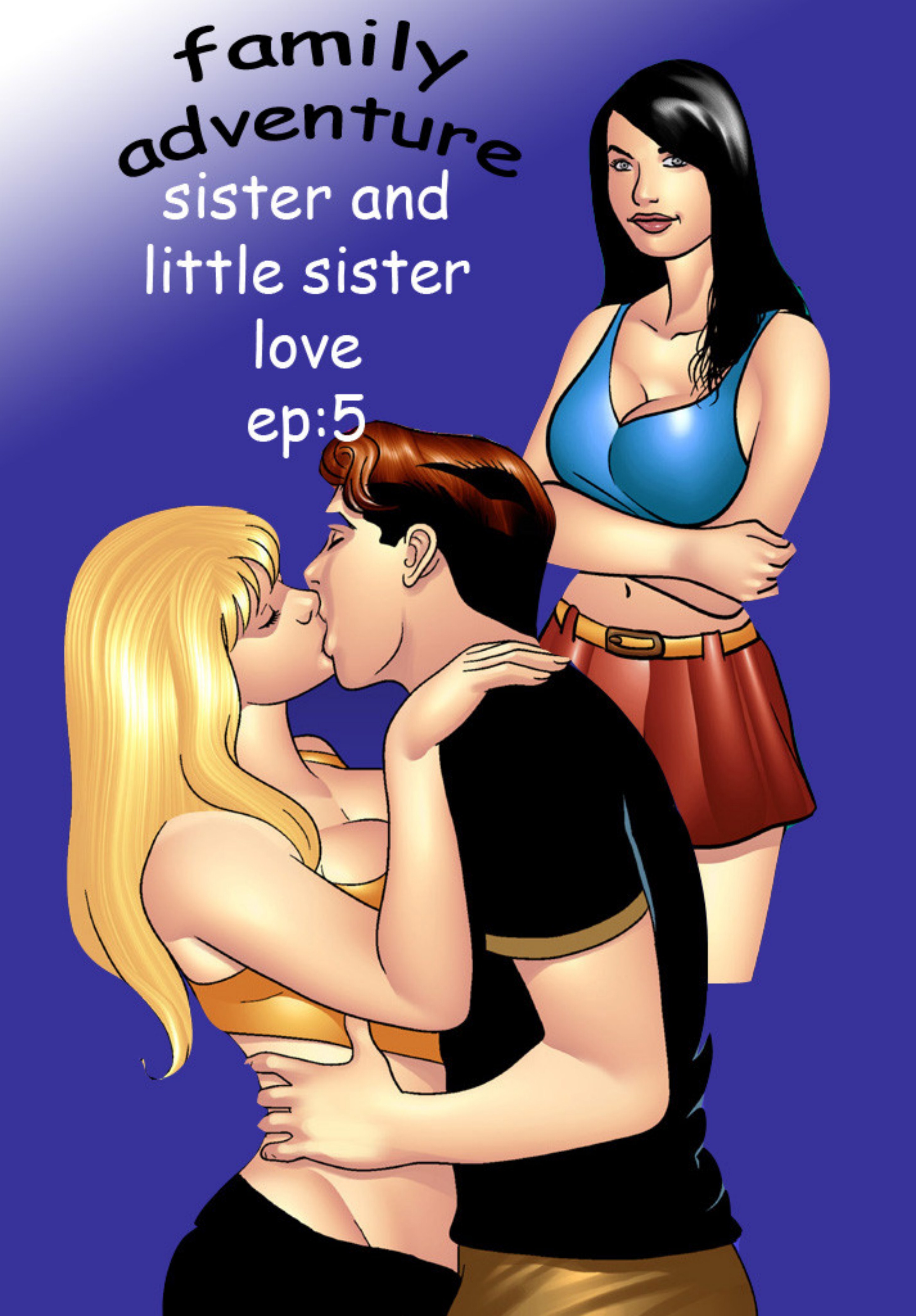 Sister & little sister love- Family adventure 5 image 01