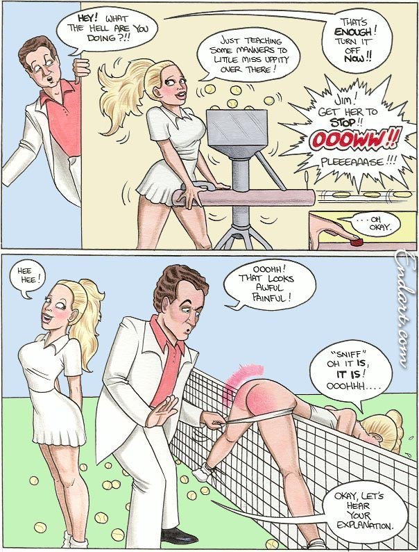 Tennis Porn Comics - Spanking Pamelee Adventure-Tennis porn comics 8 muses