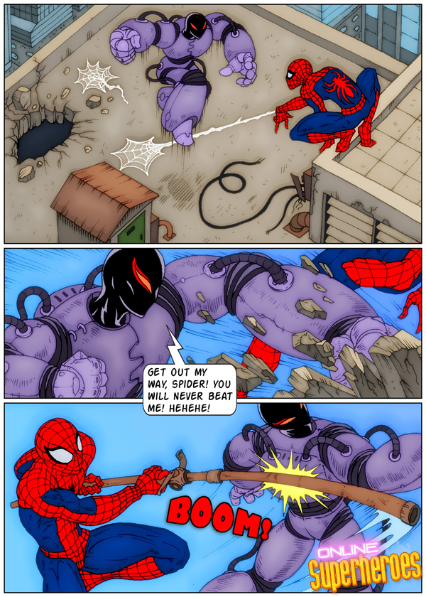 Porn Comics - Spider-Man Screws Supervillain- OLSH porn comics 8 muses
