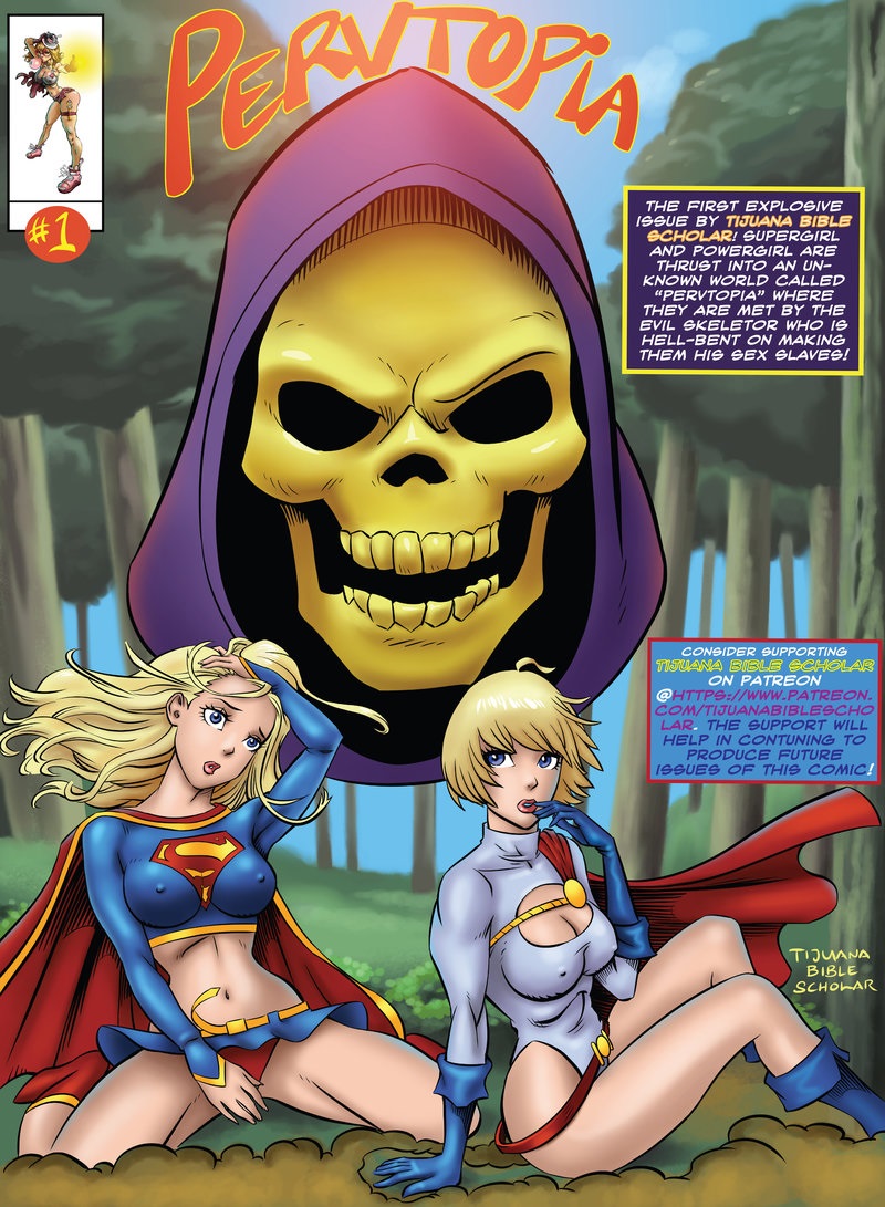 Porn Comics - Supergirl and Power Girl- Pervtopia porn comics 8 muses