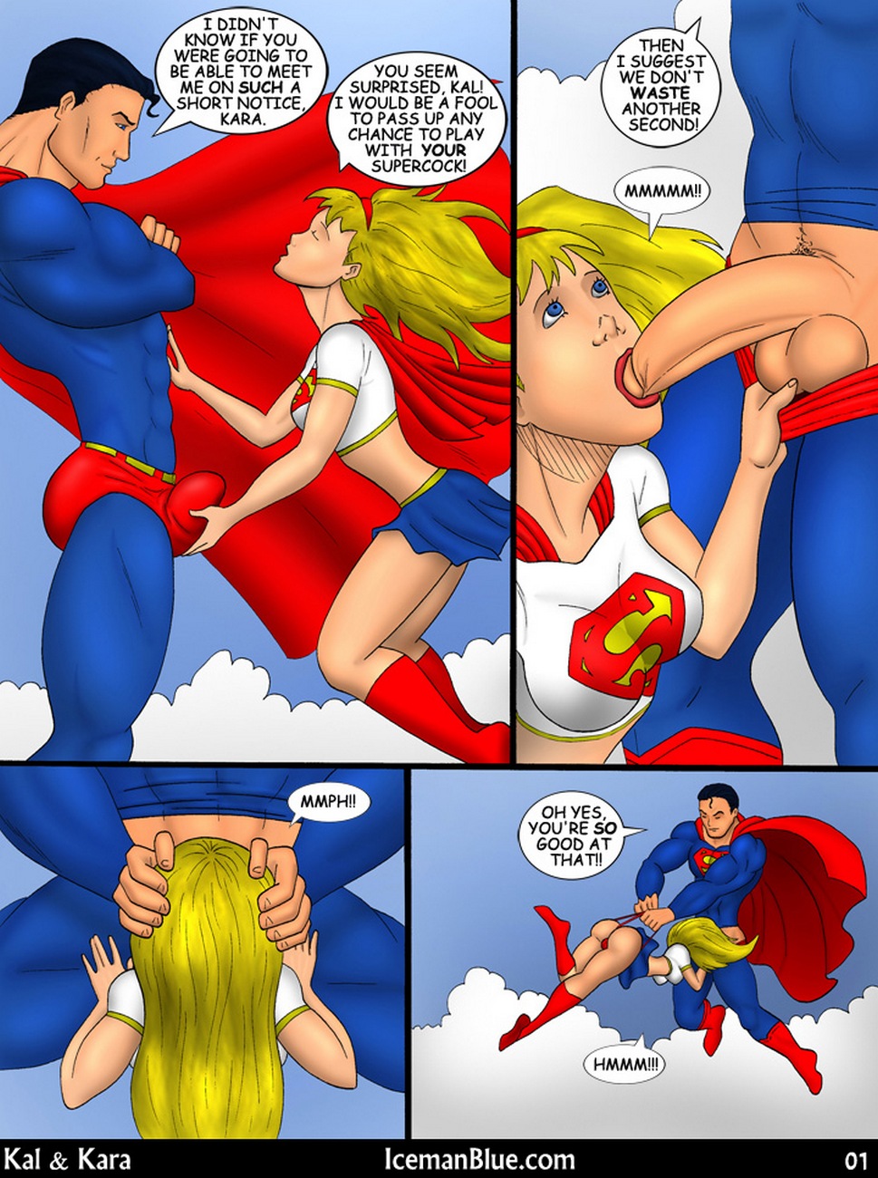 Superman- Kal & Kara porn comics 8 muses