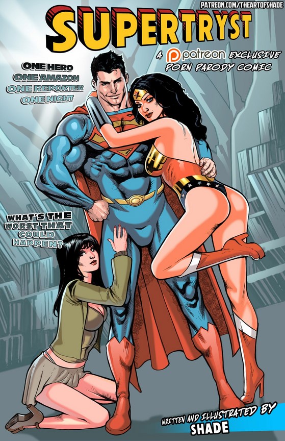 Porn Comics - [Shade] Supertryst (Justice League) Sex Parody porn comics 8 muses