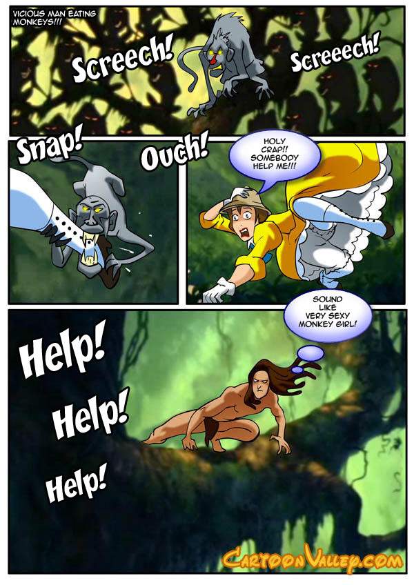 600px x 848px - Tarzan and Jane's Hot Jungle Games porn comics 8 muses