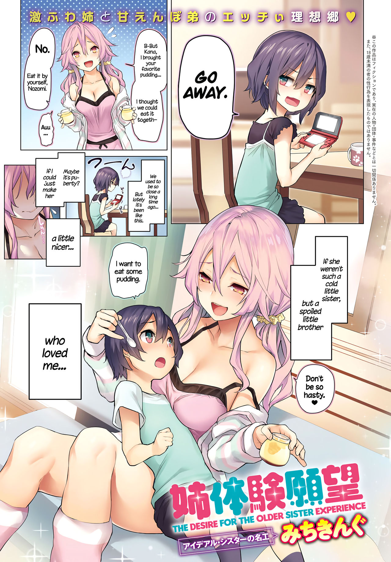Sister brother hentai Older sister