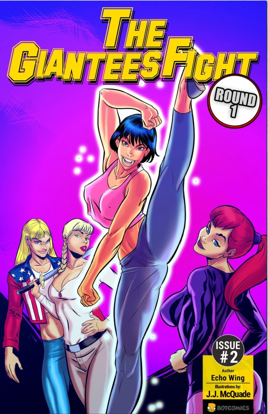Porn Comics - The Giantess Fight – Round One 2 porn comics 8 muses