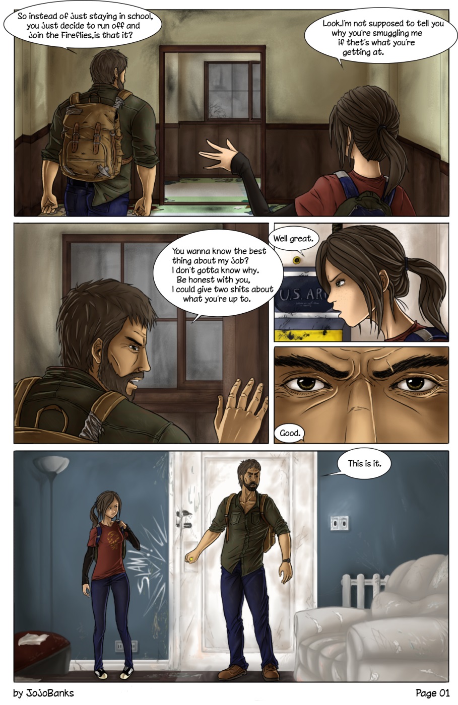 Firefly Toon Porn - The Last of Our Desires- Last of Us porn comics 8 muses