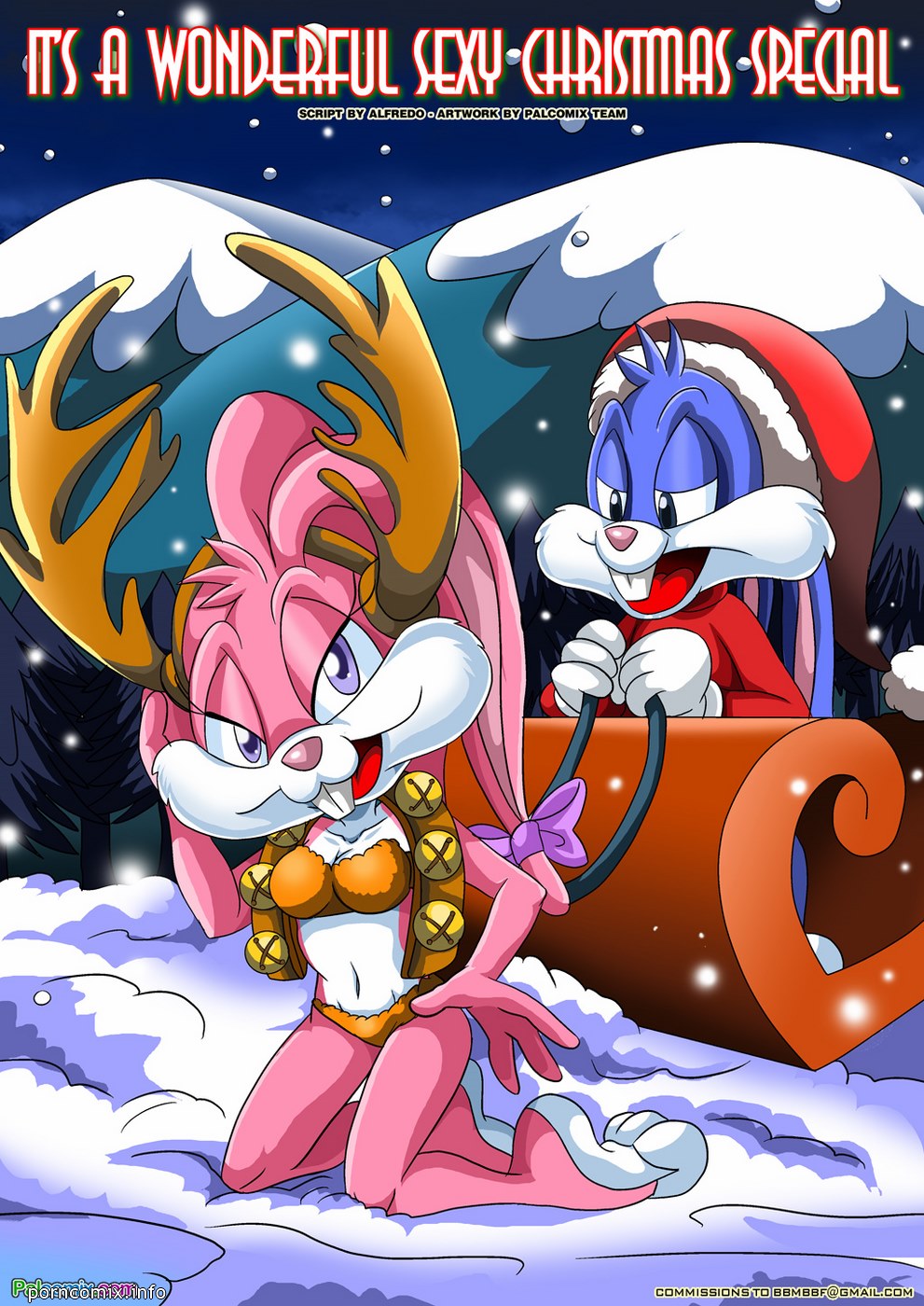 Tiny Toons- It’s A Wonderful Sexy Christmas image 01