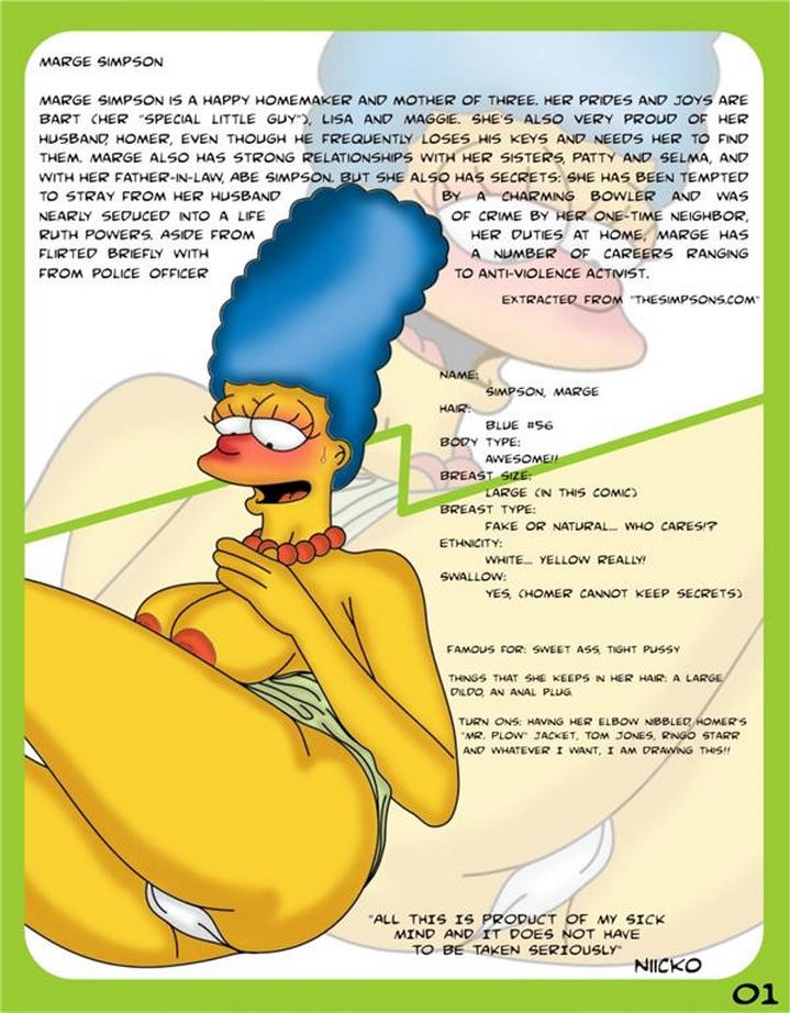 Simpsons Pussy - Toon Babes â€“ Marge Simpsons porn comics 8 muses