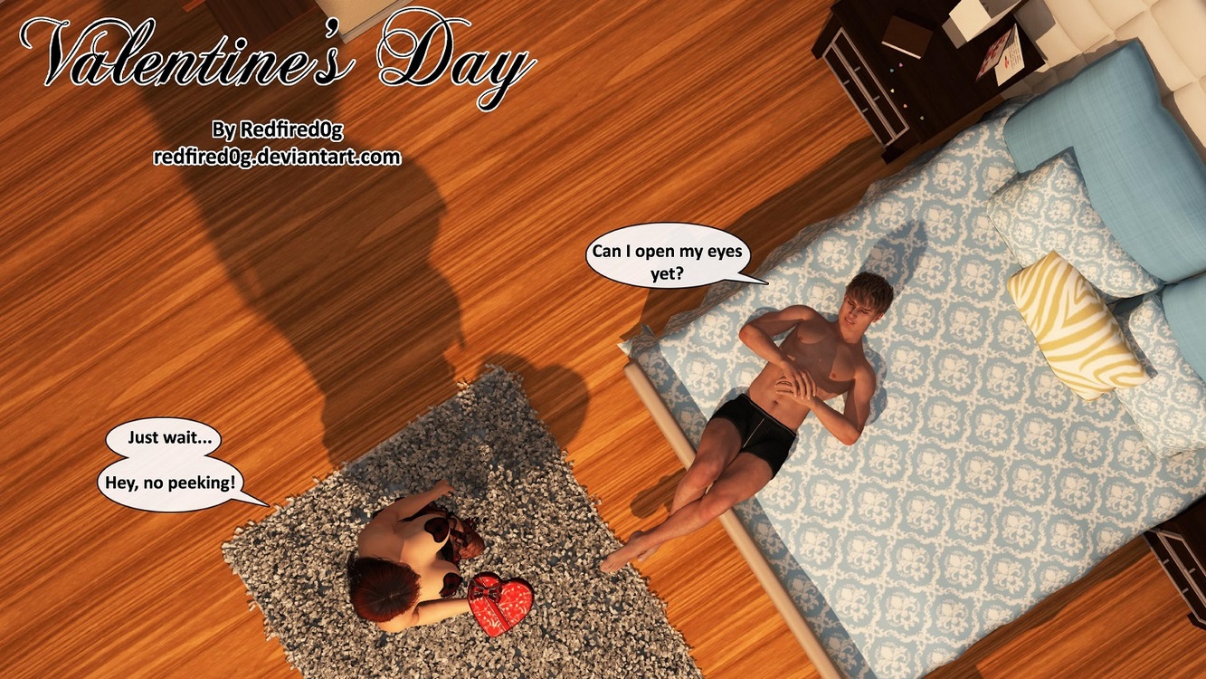 Porn Comics - Valentines Day- Redfiredog porn comics 8 muses