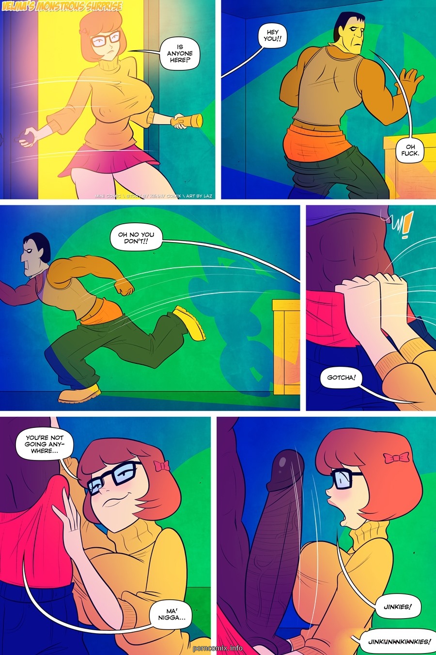 Porn Comics - Velma’s Monstrous Surprise (Scooby-Doo) porn comics 8 muses