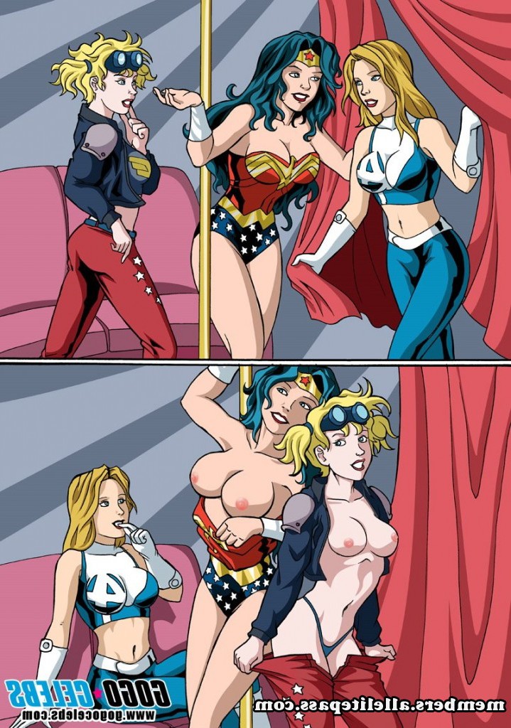 Porn Comics - Wonder Woman Party porn comics 8 muses