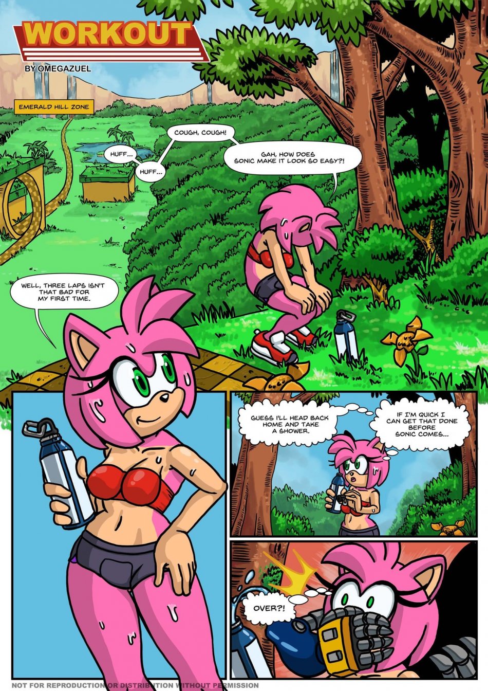 Porn Comics - Workout – Sonic the Hedgehog porn comics 8 muses