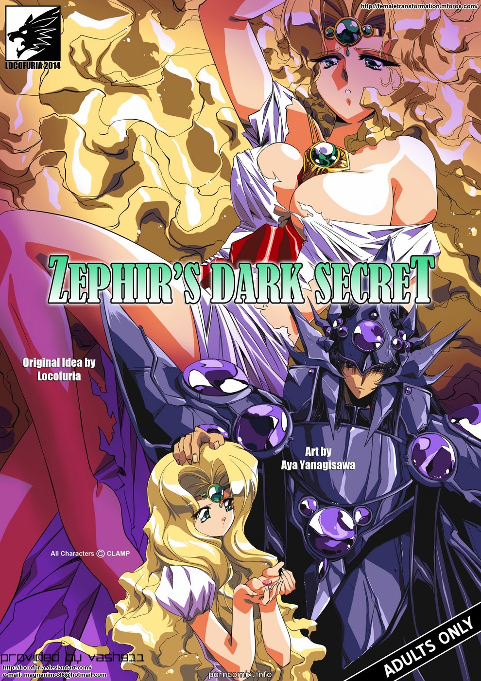 Zephir’s Dark Secret (Magic Knight Rayearth) image 01
