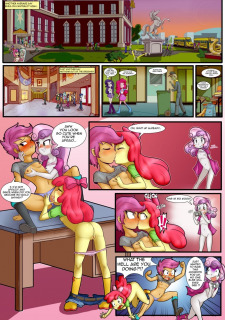 My Little Pony Lesbian Comic - After Classes 2- My Little Pony: Equestria Girls porn comics ...