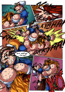 Alex vs Chun-Li- Street Fighter image 3