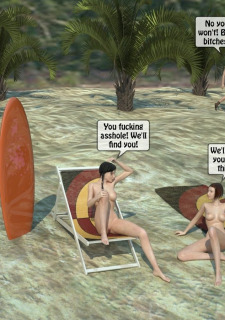 Beach Threesome Sex- 3D <a class=