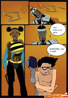 Dr. Light And Bumblebee (Teen Titans) image 8