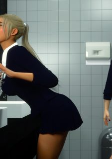 Erin & Vikki 4 – Bathroom Break ( 3DZen ) image 8