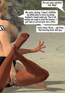 Megan & Denise- Catfight at Beach image 21