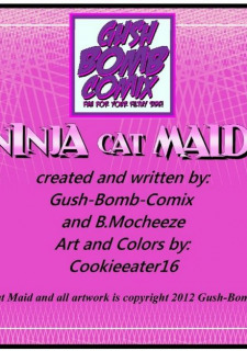 Gush Bomb- Ninja Cat Maid image 2