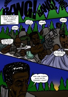 O Klan Fuck- illustrated interracial image 3