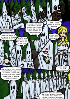 O Klan Fuck- illustrated interracial image 5
