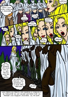 O Klan Fuck- illustrated interracial image 6