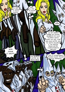 O Klan Fuck- illustrated interracial image 7