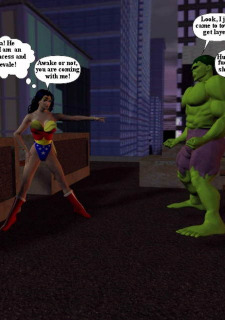 Incredible Hulk VS Wonder Woman image 6