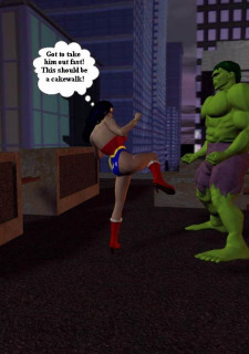 Incredible Hulk VS Wonder Woman image 7