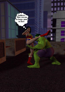 Incredible Hulk VS Wonder Woman image 8