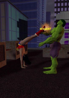 Incredible Hulk VS Wonder Woman image 11