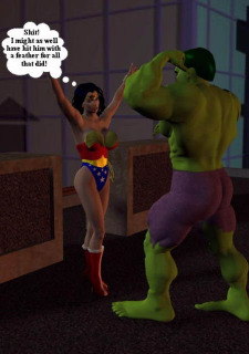 Incredible Hulk VS Wonder Woman image 13