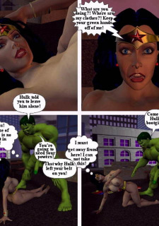 Incredible Hulk VS Wonder Woman image 17