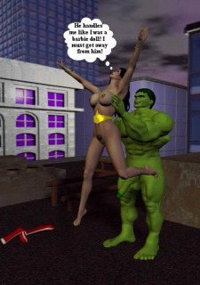 Incredible Hulk VS Wonder Woman image 19
