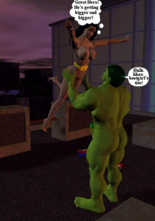 Incredible Hulk VS Wonder Woman image 20