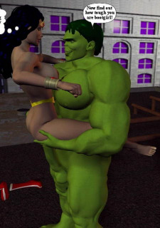 Incredible Hulk VS Wonder Woman image 25