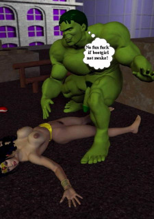 Incredible Hulk VS Wonder Woman image 29