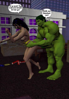 Incredible Hulk VS Wonder Woman image 40