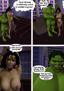 Incredible Hulk VS Wonder Woman image 45