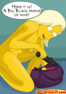 Lesbian Orgy At School Gym- The Simpsons image 7