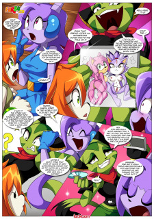 Palcomix- Watching Movie With Friends [Freedom Planet] image 3