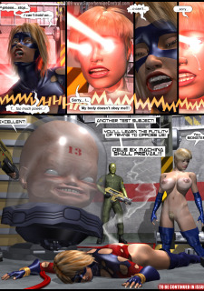 Power Gal in Mind Games # 3-3D Superheroine Central porn comics 8 muses