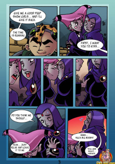 Raven & Jinx Online Auction Sex- Teen Titans image 3