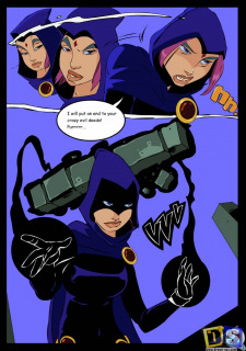 Raven Vs Slade- Teen Titans- Drawn Sex image 2