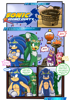 Sonic Riding Dirty- Sonic the Hedgehog image 2