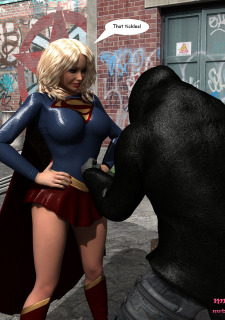 Supergirl vs Cain- MrBunnyArt image 14